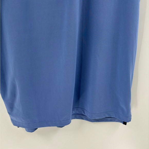 Greyson athletic sports preppy blue polo golf short sleeve tee T-shirt sz small - Picture 3 of 12
